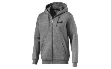PUMA Essentials Men's Hooded Fleece Jacket Men Sweat Basics